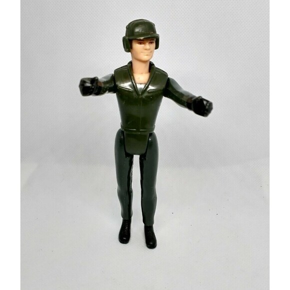 Vintage 1982 Gay Toys Laser Force  Military Pilot 5.5" Action Figure - Picture 4 of 8